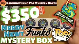 $350 Nerdy Newt Funko Pop Mystery Box | Ranking Funko Pop Mystery Box Companies