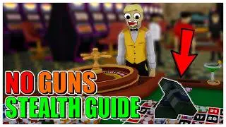 Casino C4 Stealth Guide! NO GUN NEEDED! (One Armed Robber Guide)