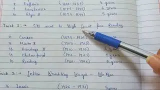 Viceroys of India 📚 | Easy Mnemonics & Tricks 🧠 | Modern History📝| GK for SSC & UPSC 🇮🇳