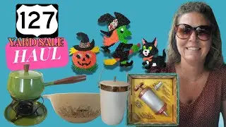 We Got So Much in 2 Days During the 127 Yard Sale | Fickle Mama Vintage Haul