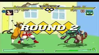 Jingle Mugen 2 Battle #7 Nakoruru and Jubei vs Stealth Elf and Rigby
