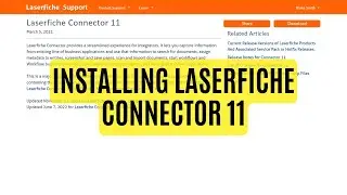 Installing Laserfiche Connector 11