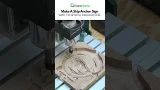 Make A Ship Anchor Sign With Mandrill CNC Router