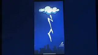Short Steps to Animate  Lightning in Procreate