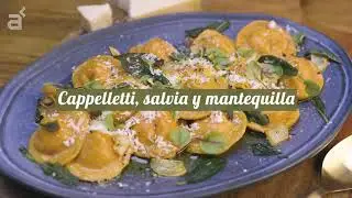 Cappelletti, salvia y mantequilla
