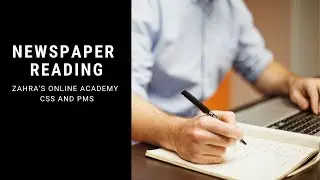 Newspaper reading for css