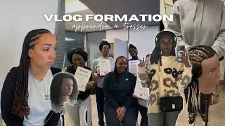 J’apprends à 2 femmes la coiffure afro | VLOG FORMATION