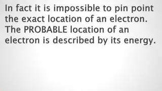 quantum model of the atom