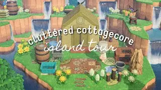 Cluttered Cottagecore Island Tour | Animal Crossing: New Horizons