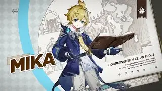 Plume of Navigation | Character Demo : Mika | Genshin Impact [JP Dub - EN Sub]