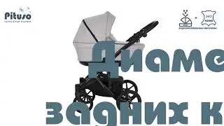 Коляска 2 в1 Moon Pituso