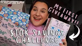 MY FIRST GIVEAWAY + STARTING A NEW BINDER | Low Income Cash Budgeting