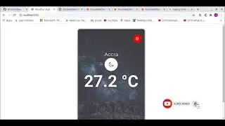 Django Project  2021 - Weather Application (Real World Project). Build Project in LESS THAN 50MINS!!