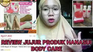 REVIEW JUJUR PRODUK HANASUI BODY CARE #bodylotion