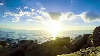 GoPro Hero 5 sunset timelapse Shengjin Albania