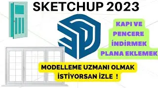 Sketchup 2023 - Kat Planı için Önemli Detaylar 16