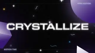 Crystallize Effect in Apple Motion
