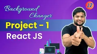 Background Color Changer in React JS | Complete React Tutorial Series in Hindi. #reactjs