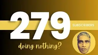 How I got 279 subscribers doing nothing, and why I’ll say NO to people borrowing money