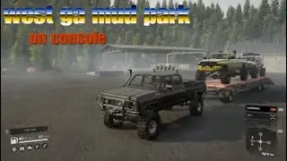 SnowRunner west ga mud park on PS4 console