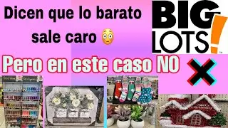 BIG LOTS😱 Está tienda tiene de TODO. Buena calidad y súper BARATO. SORPRENDIDA 😶
