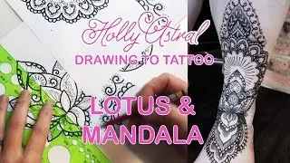 DRAWING TO TATTOO: Lotus & Mandala