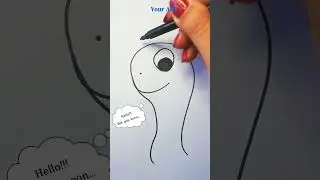Cool dinosaur Easy drawing #drawing #howtodraw