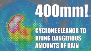 Cyclone Eleanor to bring 400mm of rain in some areas of Mauritius