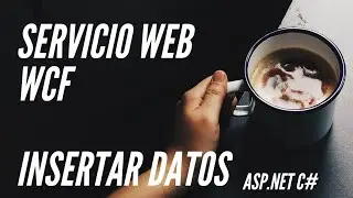 Servicio Web WCF C# Insertar Datos