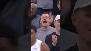 Kings Fan has the BEST REACTION to this Malik Monk Alley Oop 😂 #shorts