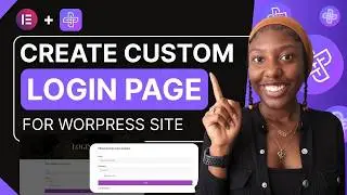 EASIET way to add a custom login page to your WordPress website
