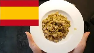 Pasta con guisantes