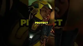When Cyrax Meets Sub Zero 🤖 #shorts #mortalkombat #mk1