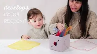 Taf Toys Box s šátky Bunny