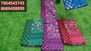 Beautiful catalogue sarees with with low price & single set available | No GST & Exchange 👍| SMSH