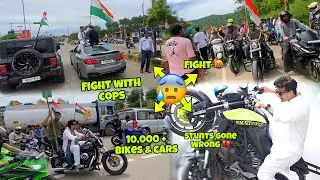 Fight with cops 🤬💔|| stunts Gone Wrong 😈 || full review of my BMW F10 - F90 conversion 😍￼