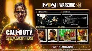 ВЫШЕЛ 3 СЕЗОН WARZONE 2.0! НОВАЯ СНАЙПЕРКА FJX ИМПЕРИУМ УБИВАЕТ С ОДНОГО ВЫСТРЕЛА!