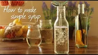 How to Make Sugar Syrup for Cocktails and Drinks