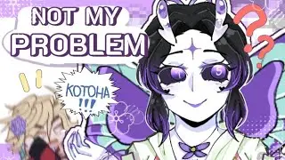 NOT MY PROBLEM 🤷 ||Ft. Shinobu/ Douma || {Not ship} -Swap AU- Kny/DS