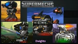 Supermechs⛅ All Single Player Bosses🤖 [ Insane ]