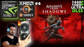 Assassin's Creed Shadows | RTX 3060 TI + Ryzen 5 5600x | Livestream with Benchmarks