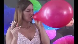 Young mom Smoking