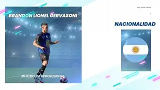 BRANDON LIONEL GERVASONI #highlights #futbolistas