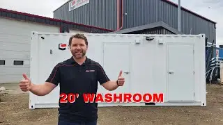 20' Washroom Mod | Edmonton, AB | Rockbox Structures