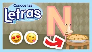 Conoce las Letras "N" | Meet the Letters "N" (Spanish Version) | Preschool Prep Company
