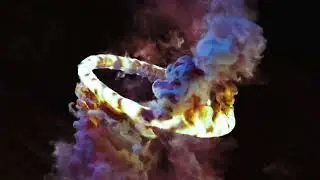 Cinema 4D, Pyro Simulation, Redshift | Running Blind - Noisia (Fre4knc Remix) Visualizer