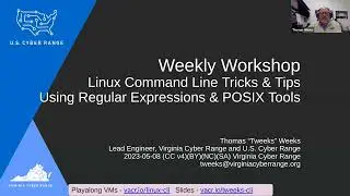 Linux Command Line tricks & tips using regular expressions & POSIX tools