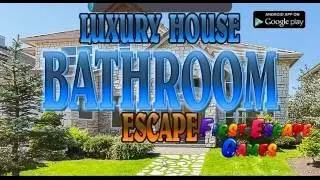 Luxury house Bathroom Escape-  jogos de escape - FirstEscapeGames