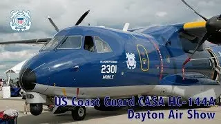 US Coast Guard CASA HC-144A Cockpit and Detail - Dayton Air Show