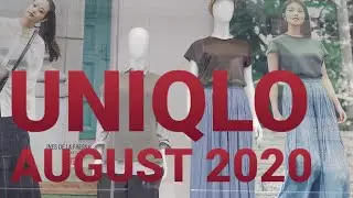 UNIQLO SUMMER COLLECTION AUGUST 2020